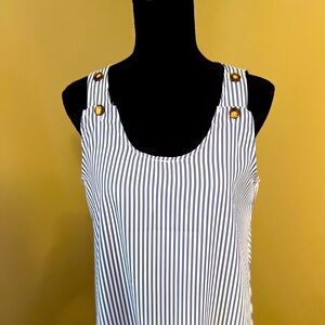 Sleeveless dress/beach coverup